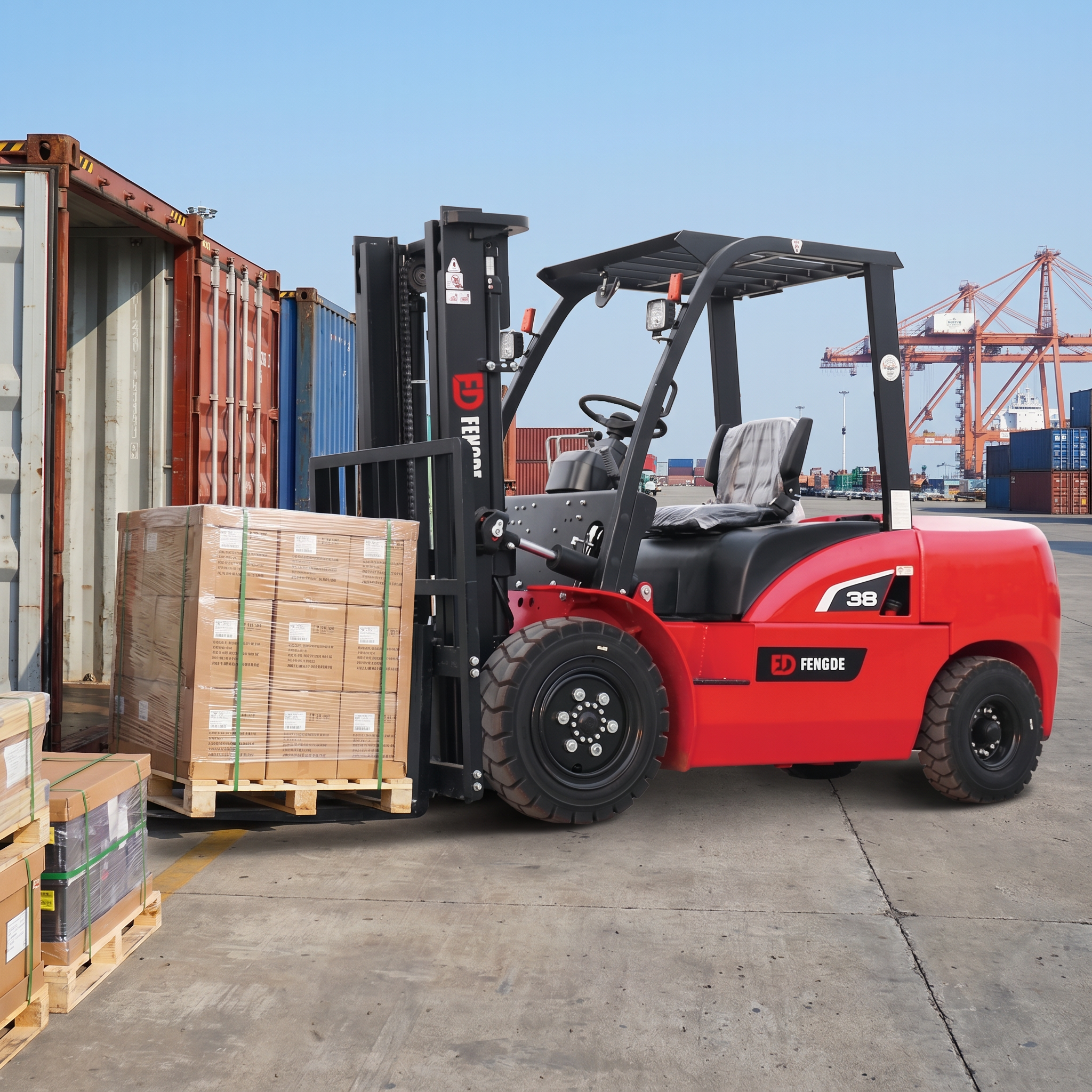 Diesel Forklift CPCD40 - 4.0 Ton - Image 4