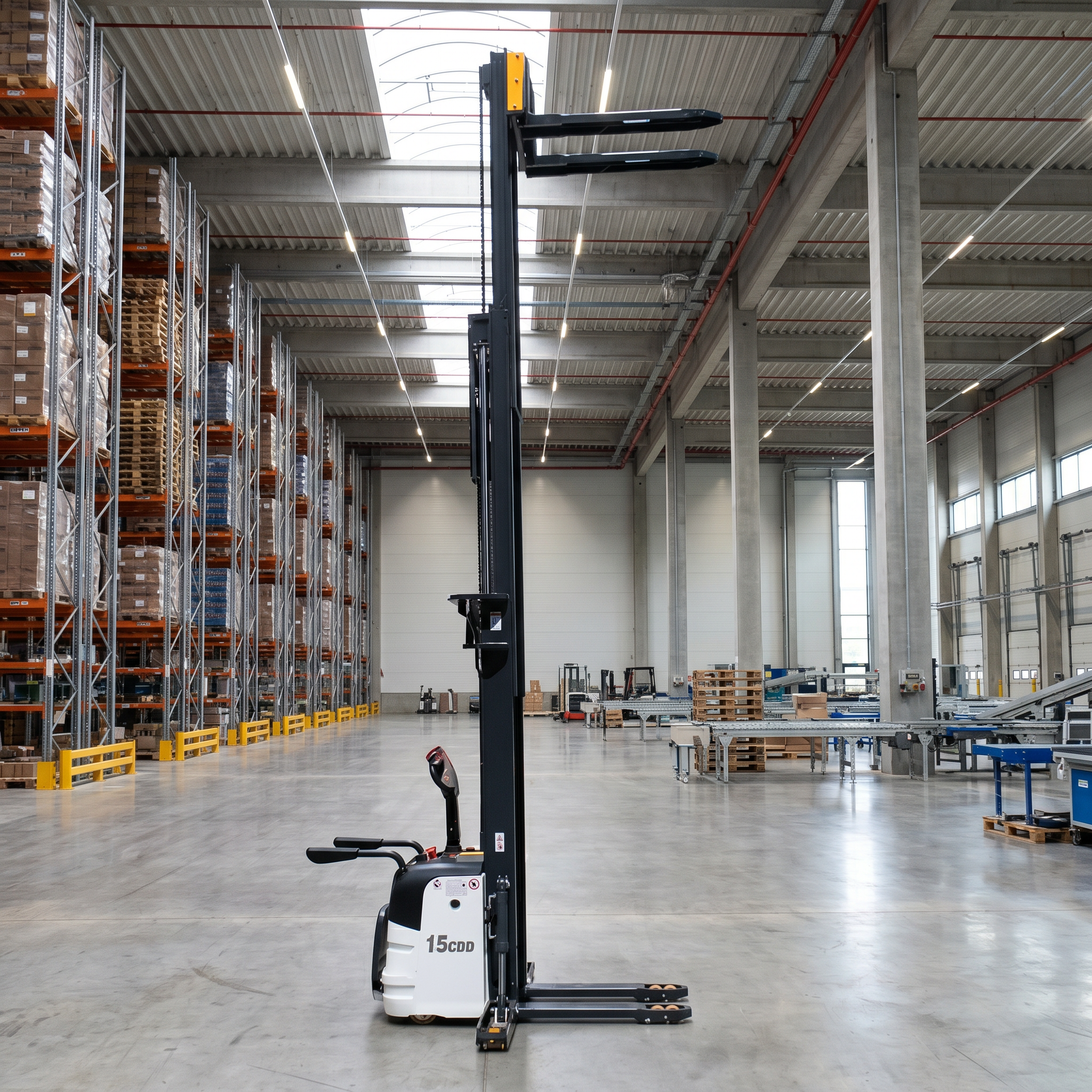Electric Stacker CDD15 - 1.5 Ton Li-ion - Image 3