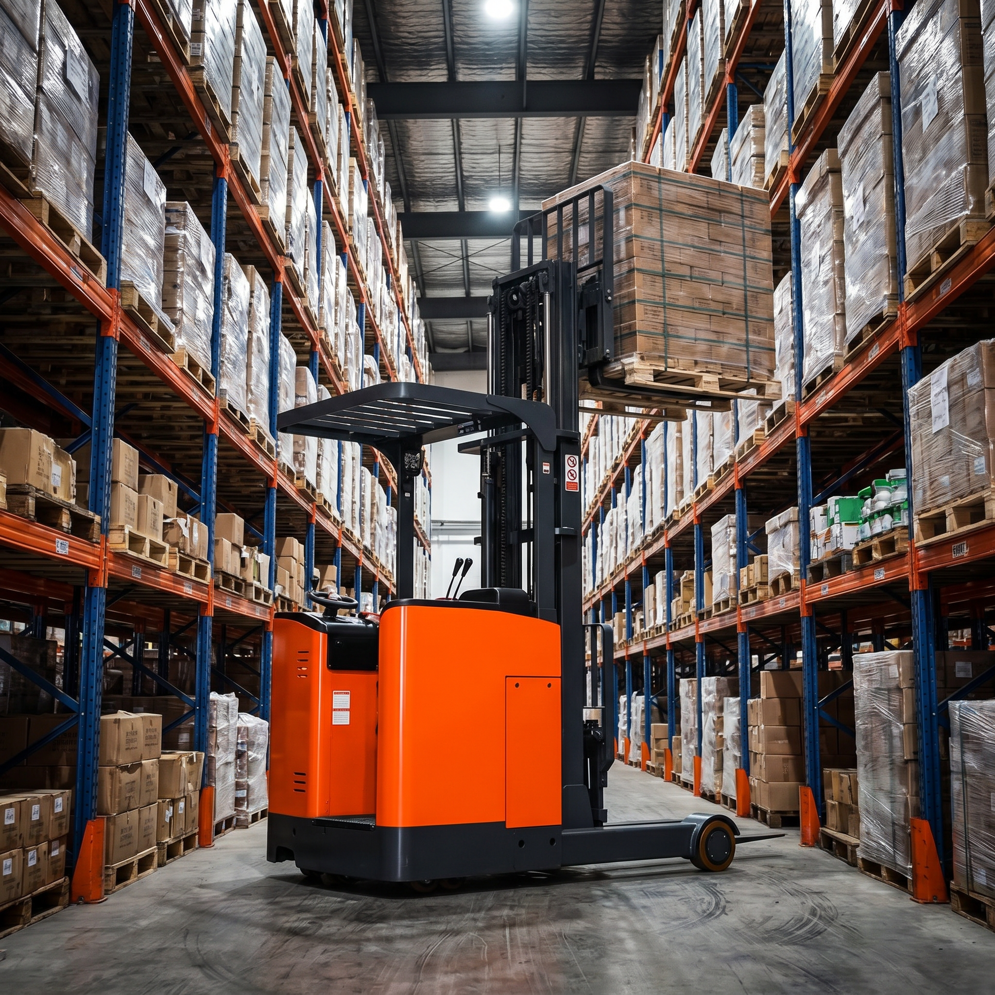 CQDE20 2.0 Ton Li-ion Electric Reach Truck - FD Forklift | Premium Material Handling - Image 3