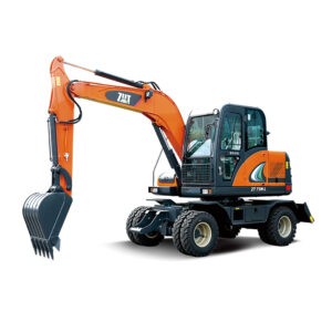 FD 7 Ton Wheel Excavator Upgraded for Sale